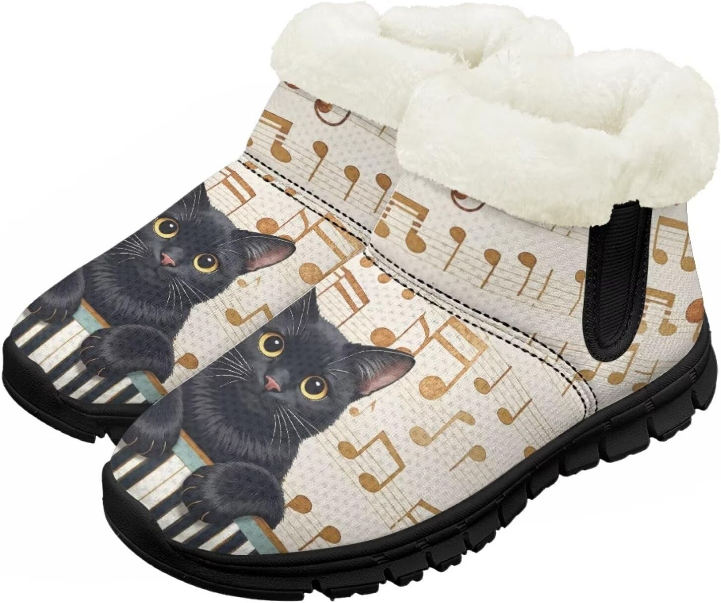 Зимние сапожки для малышей, теплые снежные ботинки, уютные пушистые детские ботильоны, уличная модная обувь для мальчиков и девочек Chririnla, Musical Note Black Cat
Зимние сапожки для малышей, теплые снежные ботинки, уютные пушистые детские ботильоны, уличная модная обувь для мальчиков и девочек Chririnla, Musical Note Black Cat