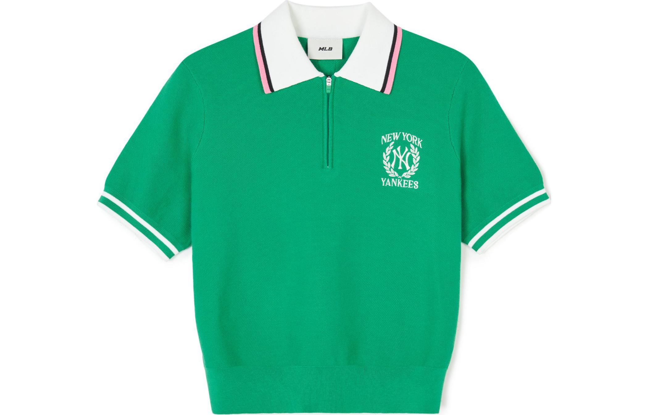 Колледж Стиль Серия Поло Футболка Женская Зеленая MLB
Колледж Стиль Серия Поло Футболка Женская Зеленая MLB