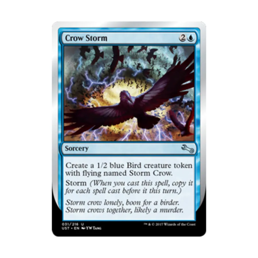 CCG Воронья буря (U), MTG - Unstable
CCG Воронья буря (U), MTG - Unstable