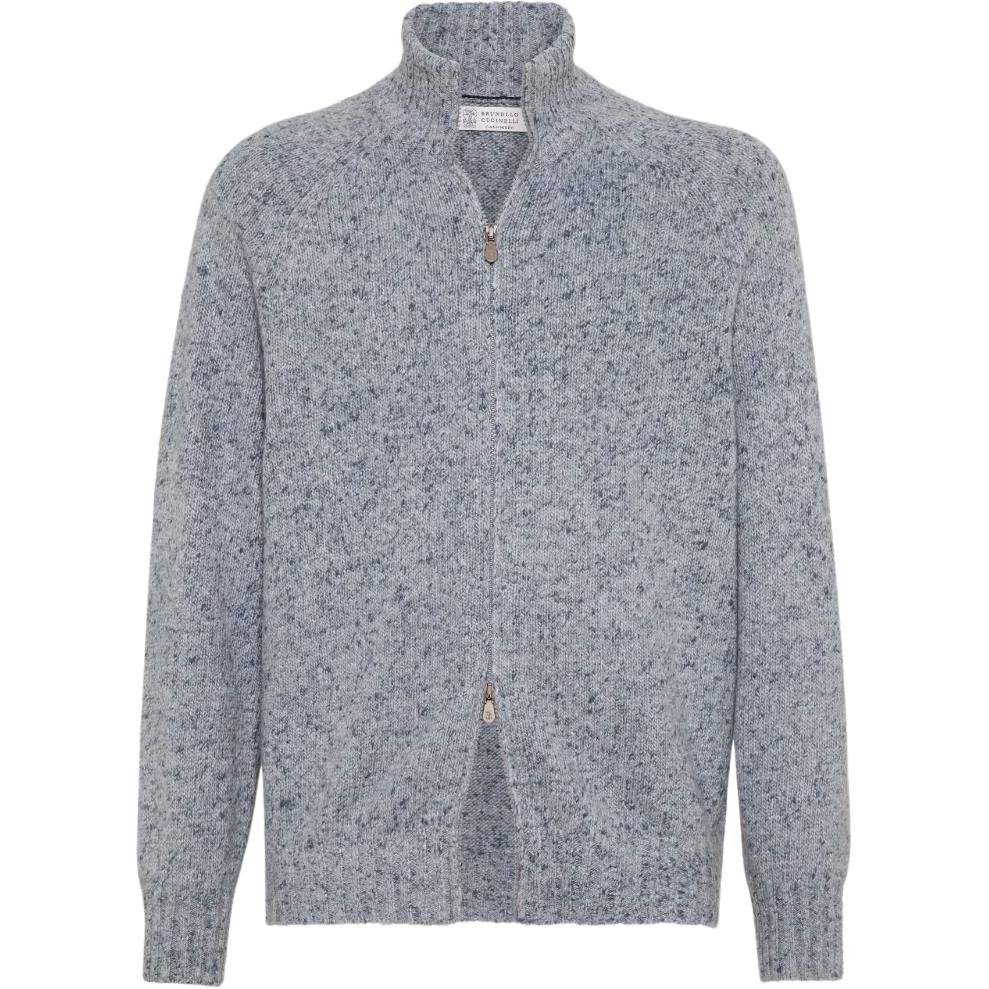 Кардиган с молнией и резинкой Brunello Cucinelli, синий
Кардиган с молнией и резинкой Brunello Cucinelli, синий