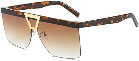 Солнцезащитные очки без оправы для женщин, прозрачные, с градиентным переходом, мужские солнцезащитные очки, женские очки с защитой от УФ-излучения UV400 MTZJH, Leopard
Солнцезащитные очки без оправы для женщин, прозрачные, с градиентным переходом, мужские солнцезащитные очки, женские очки с защитой от УФ-излучения UV400 MTZJH, Leopard