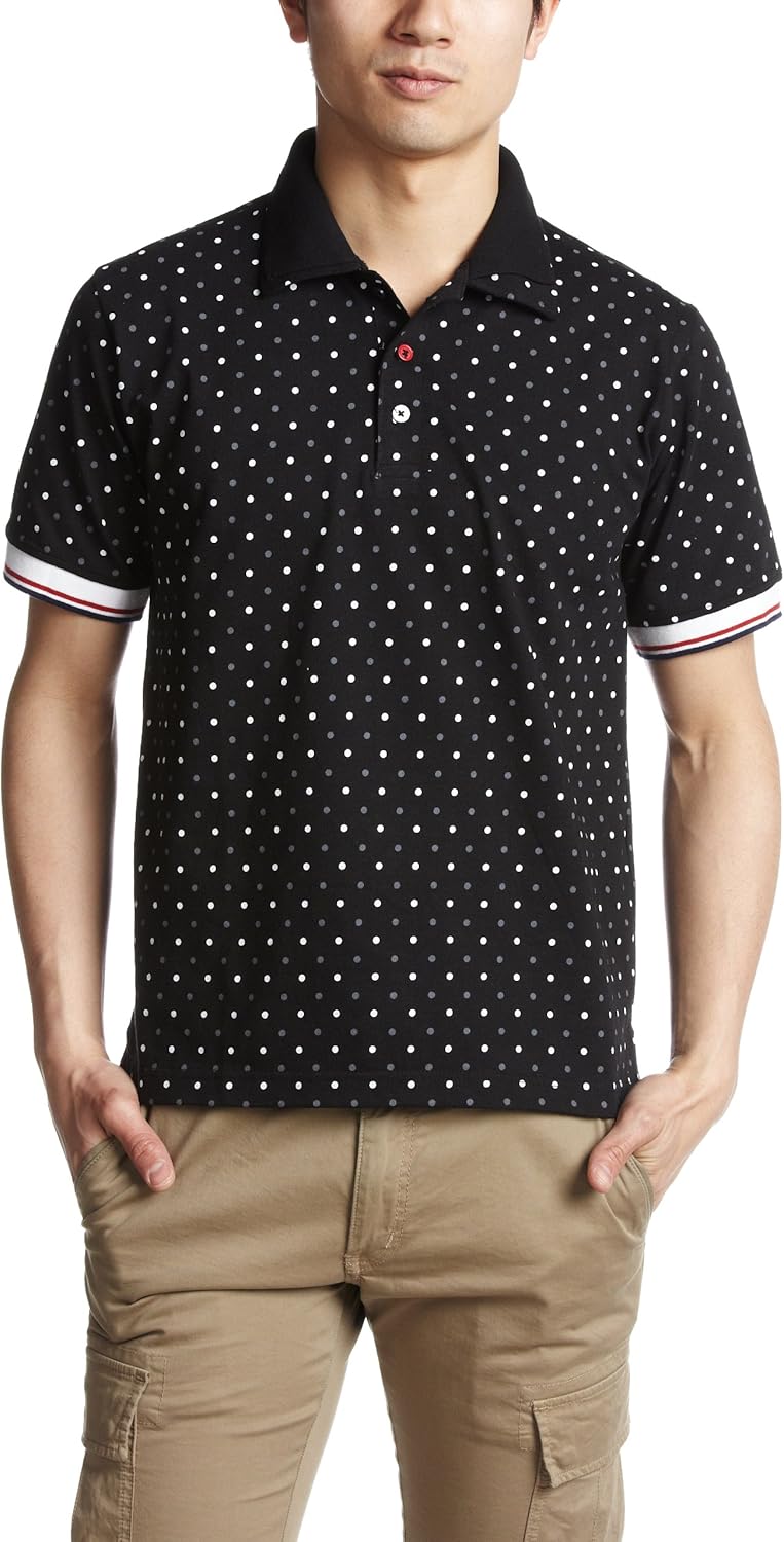 Поло One After 9 Teens с принтом по всей поверхности (в горошек) One After 99, черный
Поло One After 9 Teens с принтом по всей поверхности (в горошек) One After 99, черный