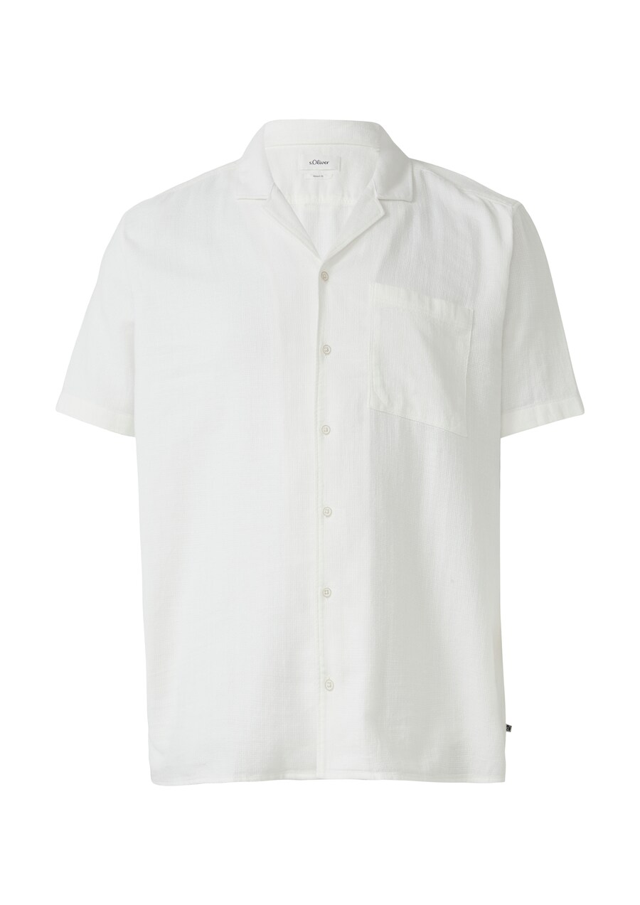 Рубашка на пуговицах Comfort fit s.Oliver, белый
Рубашка на пуговицах Comfort fit s.Oliver, белый