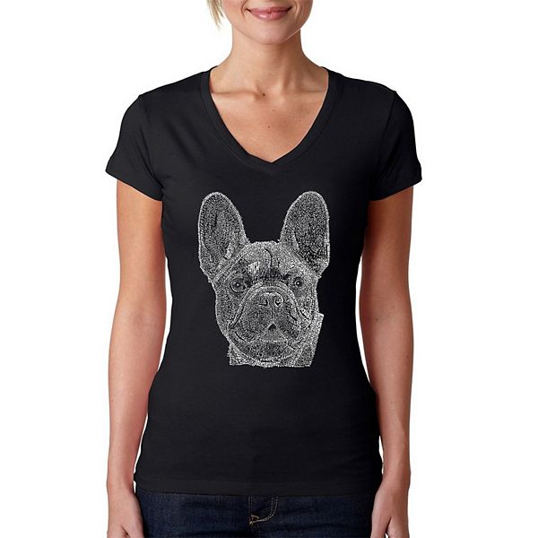 Футболка V-neck с принтом French bulldog La Pop Art
Футболка V-neck с принтом French bulldog La Pop Art
