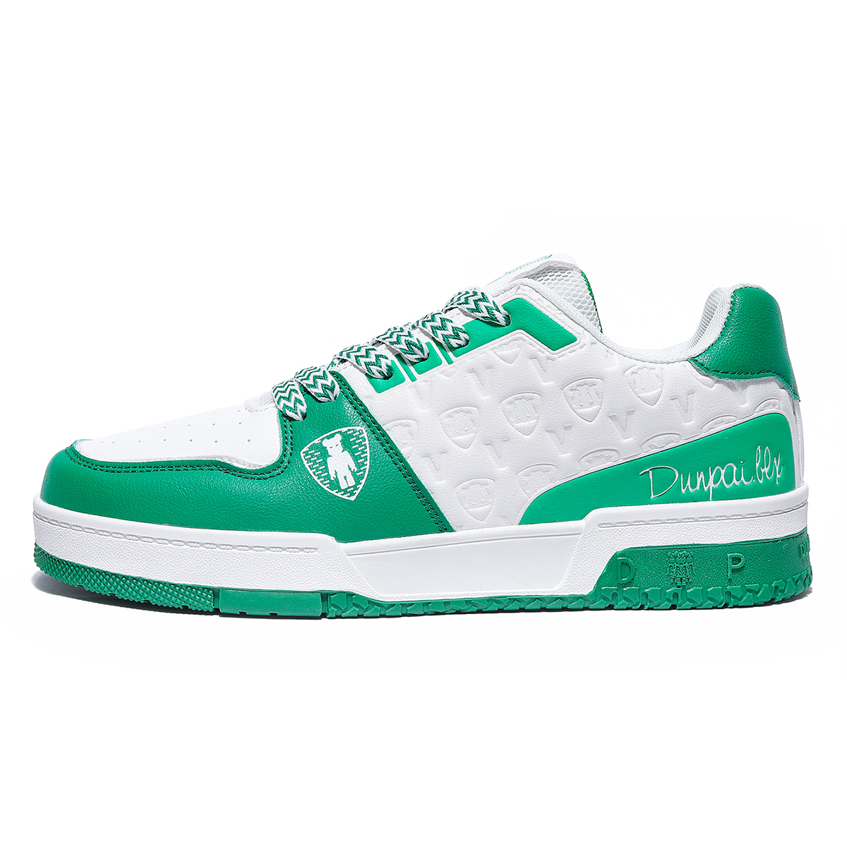 BOLE Антискользящие износостойкие низкие скейтерские кроссовки унисекс бело-зеленые, цвет White Green
BOLE Антискользящие износостойкие низкие скейтерские кроссовки унисекс бело-зеленые, цвет White Green