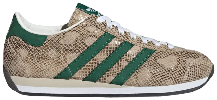Кроссовки adidas Country Japan 'Snakeskin Pack - Alumina Dark Green', загар
Кроссовки adidas Country Japan 'Snakeskin Pack - Alumina Dark Green', загар