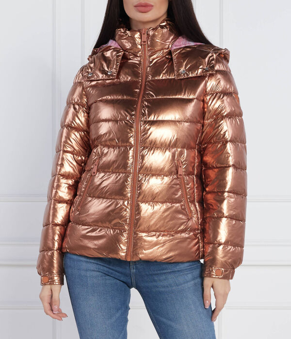 Куртка женская Guess Jeans блестящая стеганая, коричневый
Куртка женская Guess Jeans блестящая стеганая, коричневый