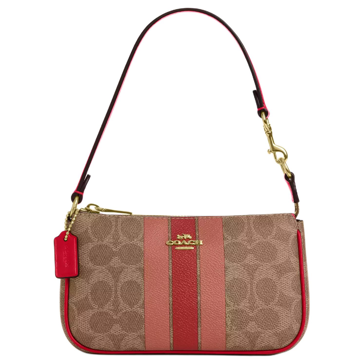 COACH Женская маленькая сумка через плечо из лакированного полотна
COACH Женская маленькая сумка через плечо из лакированного полотна