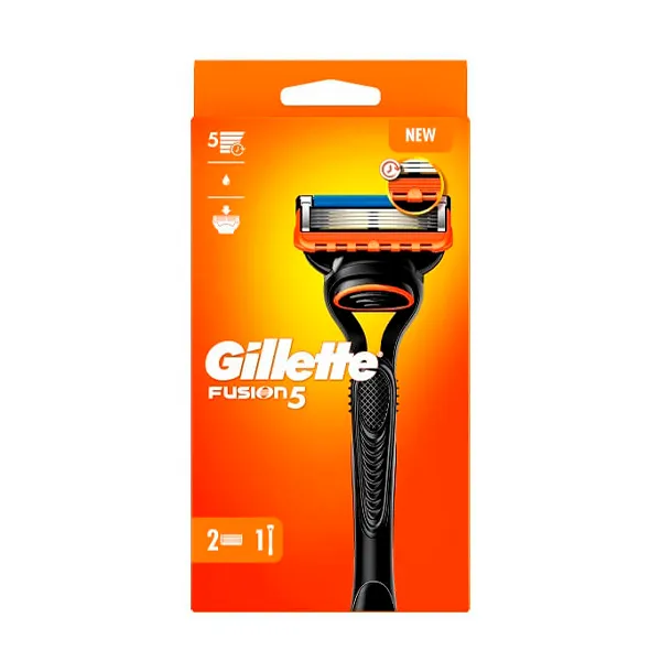 Бритва Fusion 5 Gillette, 1 UD
Бритва Fusion 5 Gillette, 1 UD