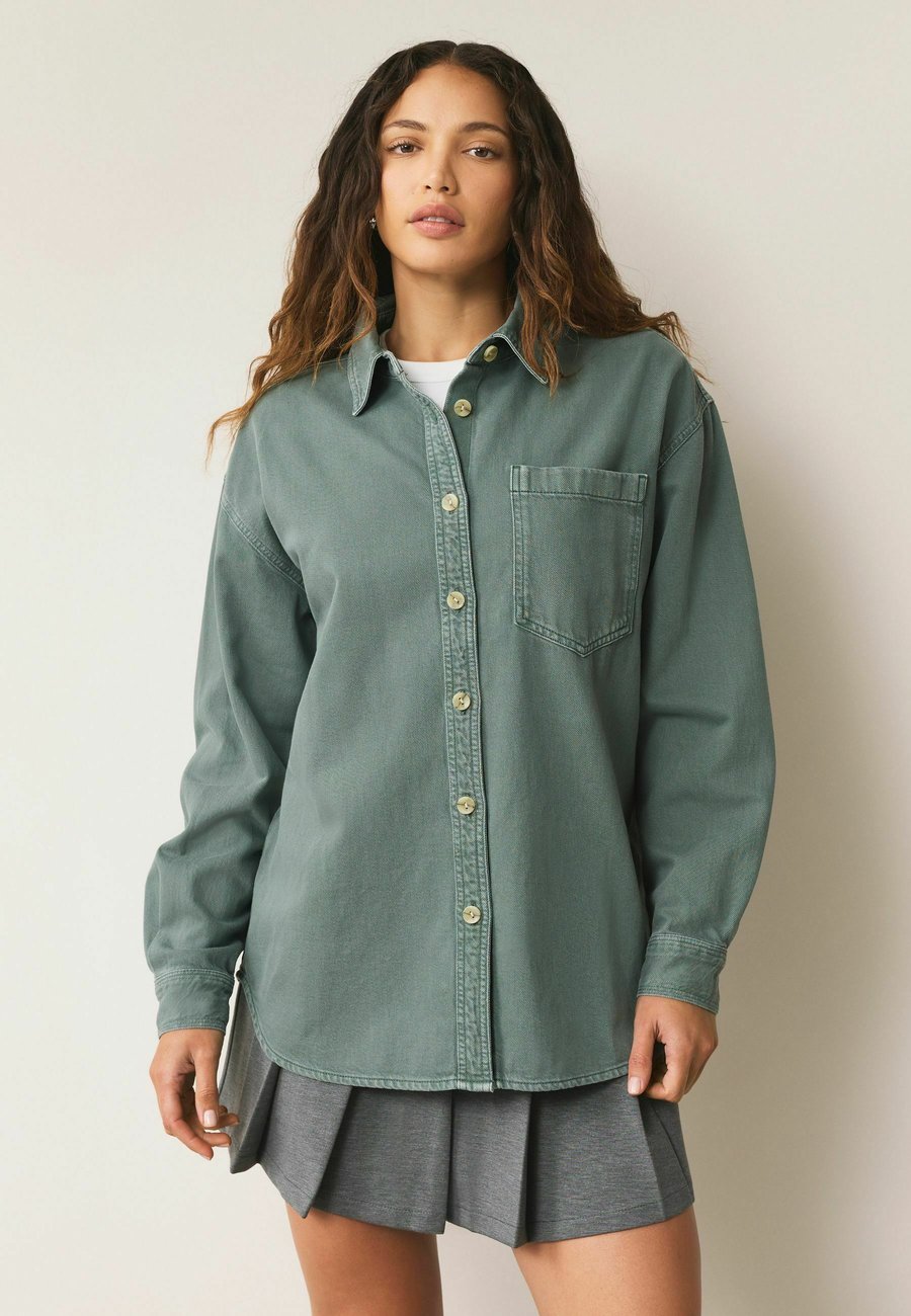 Блуза Next Button-down blouse, Green/Mottled Green
Блуза Next Button-down blouse, Green/Mottled Green