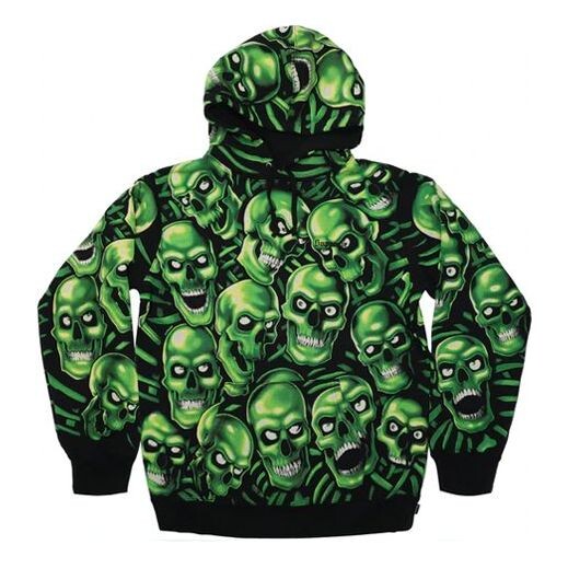 Толстовка Supreme SS18 Week1 Skull Pile Hooded Sweatshirt, зеленый 
Толстовка Supreme SS18 Week1 Skull Pile Hooded Sweatshirt, зеленый