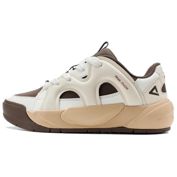 PEAK Кроссовки для скейтбординга Taichi Soaring 3.0 с противоскользящим износостойким верхом, мужские, бежево-коричневые
PEAK Кроссовки для скейтбординга Taichi Soaring 3.0 с противоскользящим износостойким верхом, мужские, бежево-коричневые