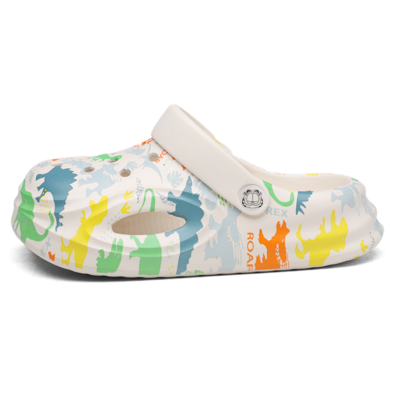 Детские сабо из ЭВА с рисунком, устойчивые к истиранию, дышащие, быстросохнущие, легкие, с амортизацией JIAFEIMAO, желтый/зеленый/оранжевый
Детские сабо из ЭВА с рисунком, устойчивые к истиранию, дышащие, быстросохнущие, легкие, с амортизацией JIAFEIMAO, желтый/зеленый/оранжевый