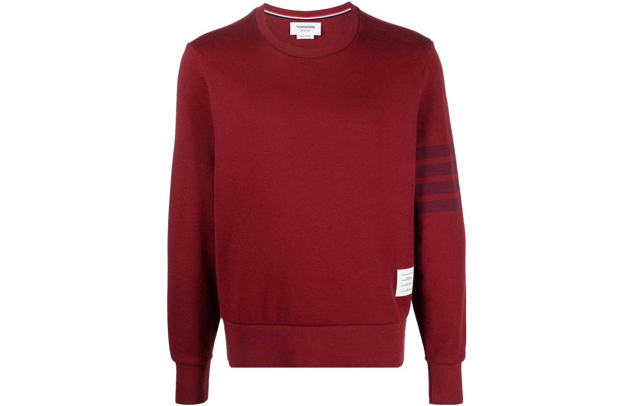 THOM BROWNE Красный свитер для мужчин
THOM BROWNE Красный свитер для мужчин