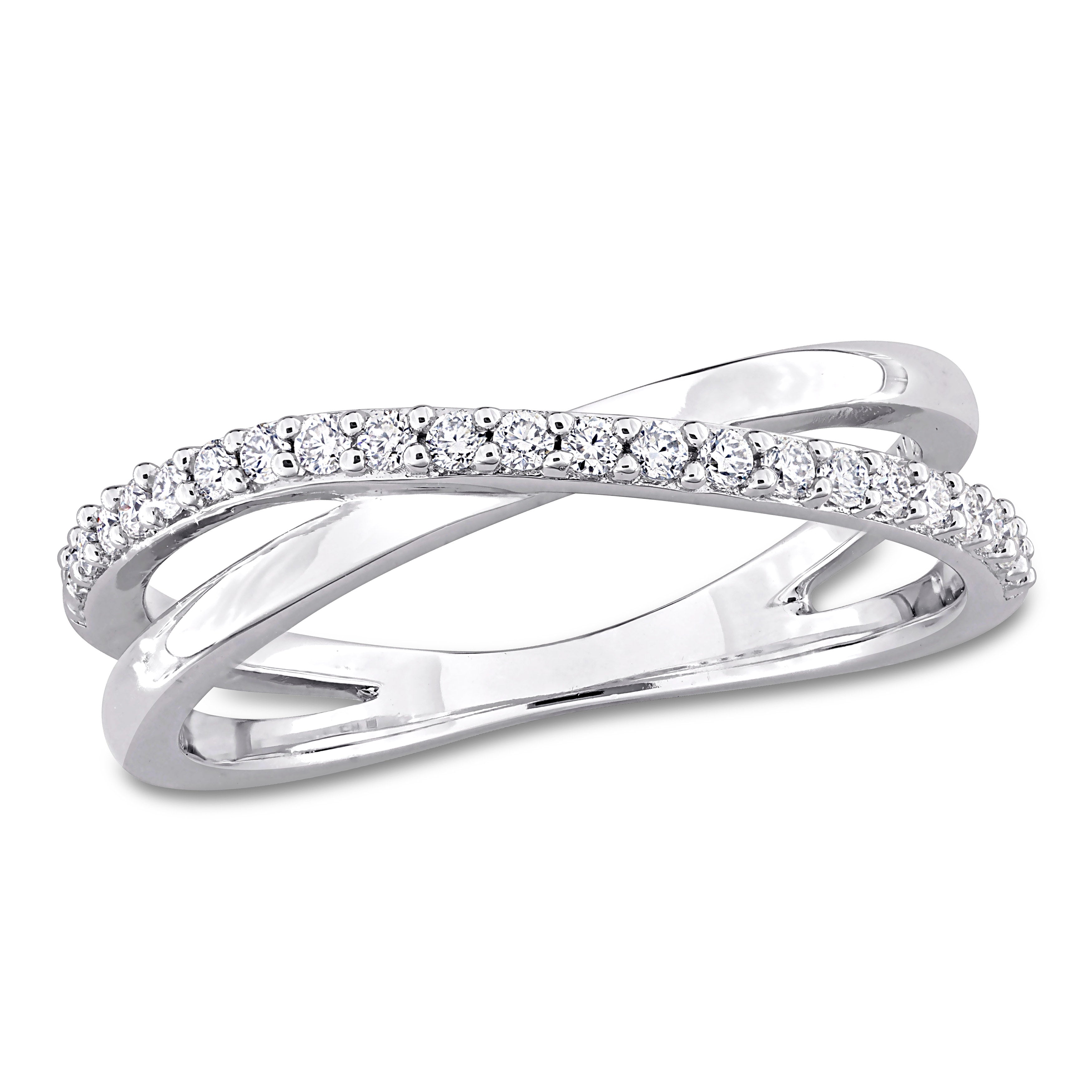 Кольцо с муассанитом DEW 1/4 карата, перекрещивающимися бусинами, стерлинговое серебро Eternally Yours, белый
Кольцо с муассанитом DEW 1/4 карата, перекрещивающимися бусинами, стерлинговое серебро Eternally Yours, белый