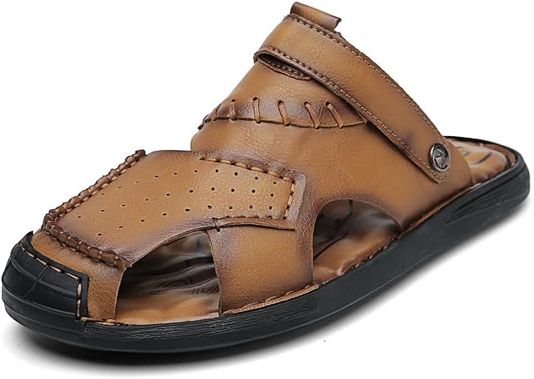 Мужские летние повседневные сандалии AQIXIDX, летние спортивные кожаные пляжные туфли, удобные легкие с закрытым носком для ходьбы, хаки
Мужские летние повседневные сандалии AQIXIDX, летние спортивные кожаные пляжные туфли, удобные легкие с закрытым носком для ходьбы, хаки