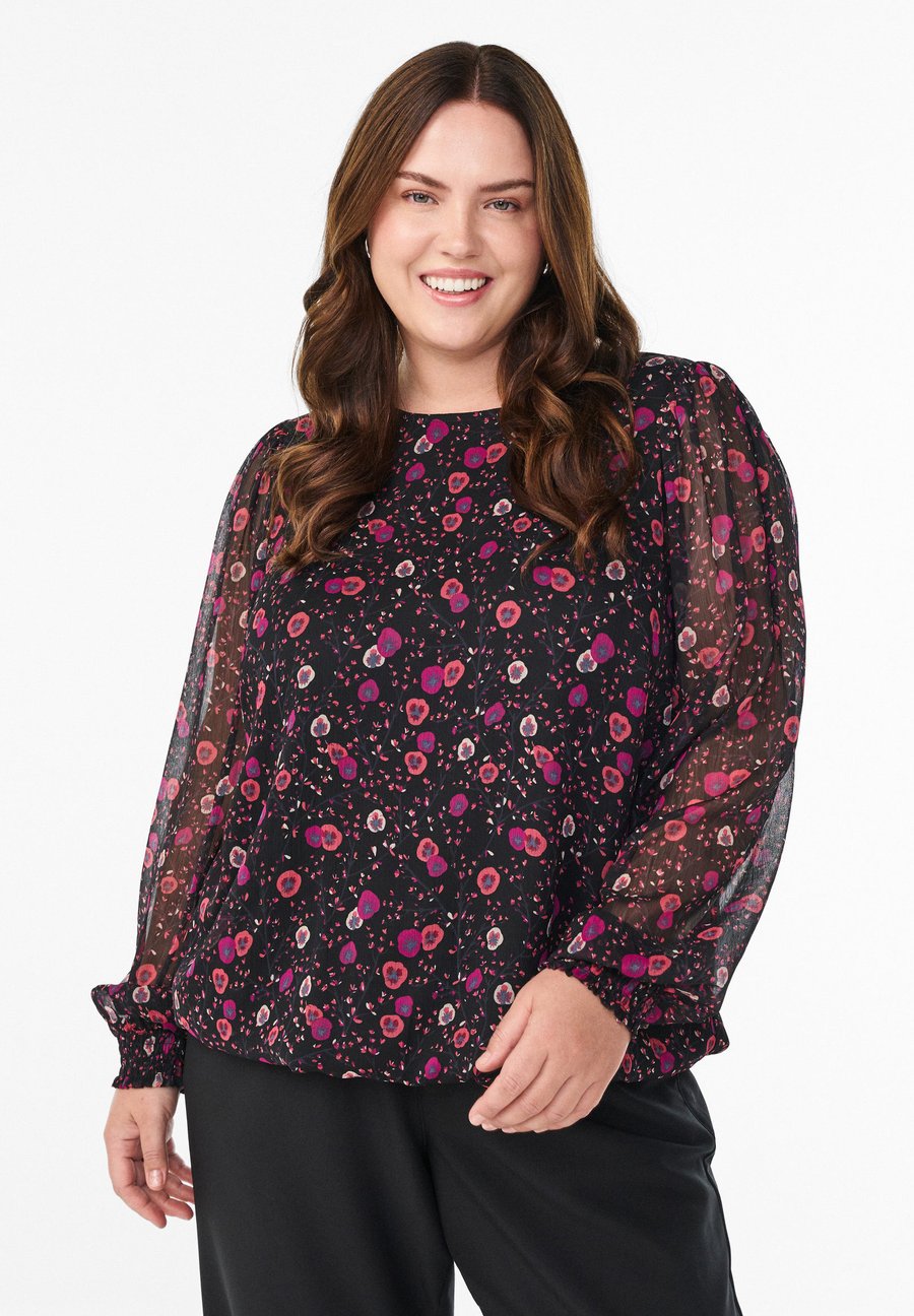 Блуза Zizzi GEBLÜMTE TRANSPARENTEN ÄRMELN, Black Wflower/Black
Блуза Zizzi GEBLÜMTE TRANSPARENTEN ÄRMELN, Black Wflower/Black