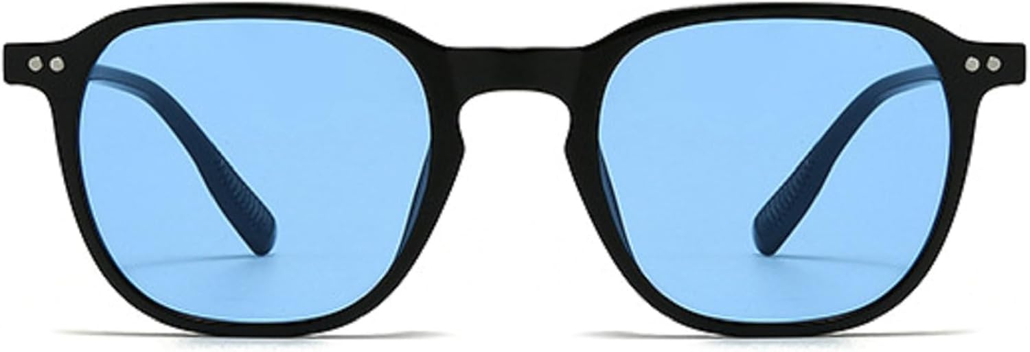 Солнцезащитные очки в стиле ретро квадратной формы для женщин и мужчин, модные солнцезащитные очки с заклепками, женские сине-зеленые солнцезащитные очки, легкие солнцезащитные очки mincl, Black Blue
Солнцезащитные очки в стиле ретро квадратной формы для женщин и мужчин, модные солнцезащитные очки с заклепками, женские сине-зеленые солнцезащитные очки, легкие солнцезащитные очки mincl, Black Blue