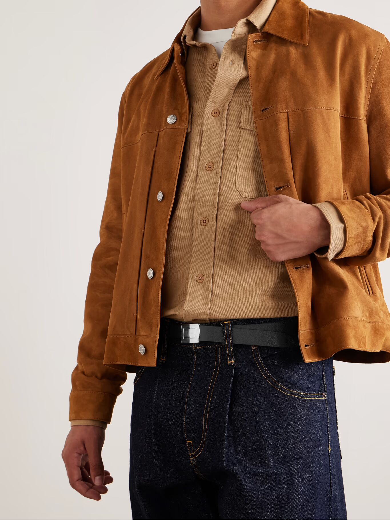 Ремень из текстурированной кожи шириной 2,5 см ANDERSON'S, черный
Ремень из текстурированной кожи шириной 2,5 см ANDERSON'S, черный