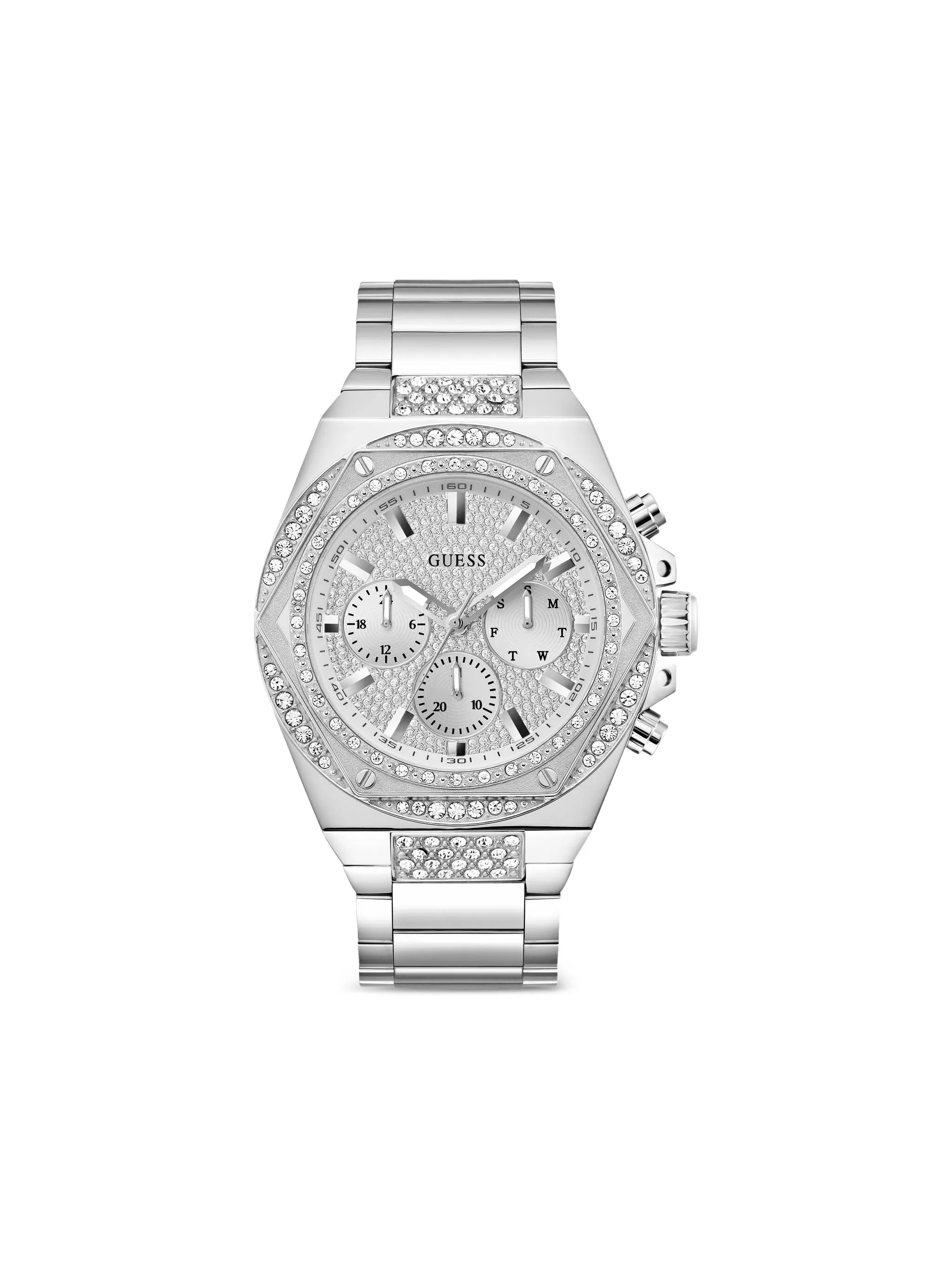 Наручные часы 40 мм с кристаллами Guess Usa, серый
Наручные часы 40 мм с кристаллами Guess Usa, серый