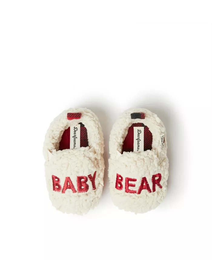 Детские тапочки с закрытой пяткой Baby Buffalo Check Bear Dearfoams, красный
Детские тапочки с закрытой пяткой Baby Buffalo Check Bear Dearfoams, красный