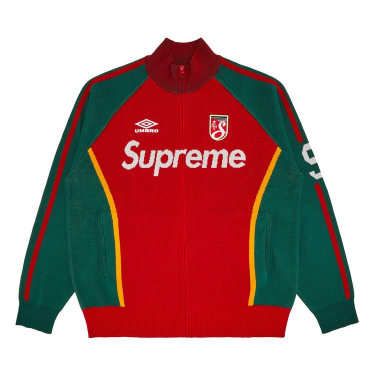 Свитер Supreme x Umbro Zip Up Sweater, Red
Свитер Supreme x Umbro Zip Up Sweater, Red