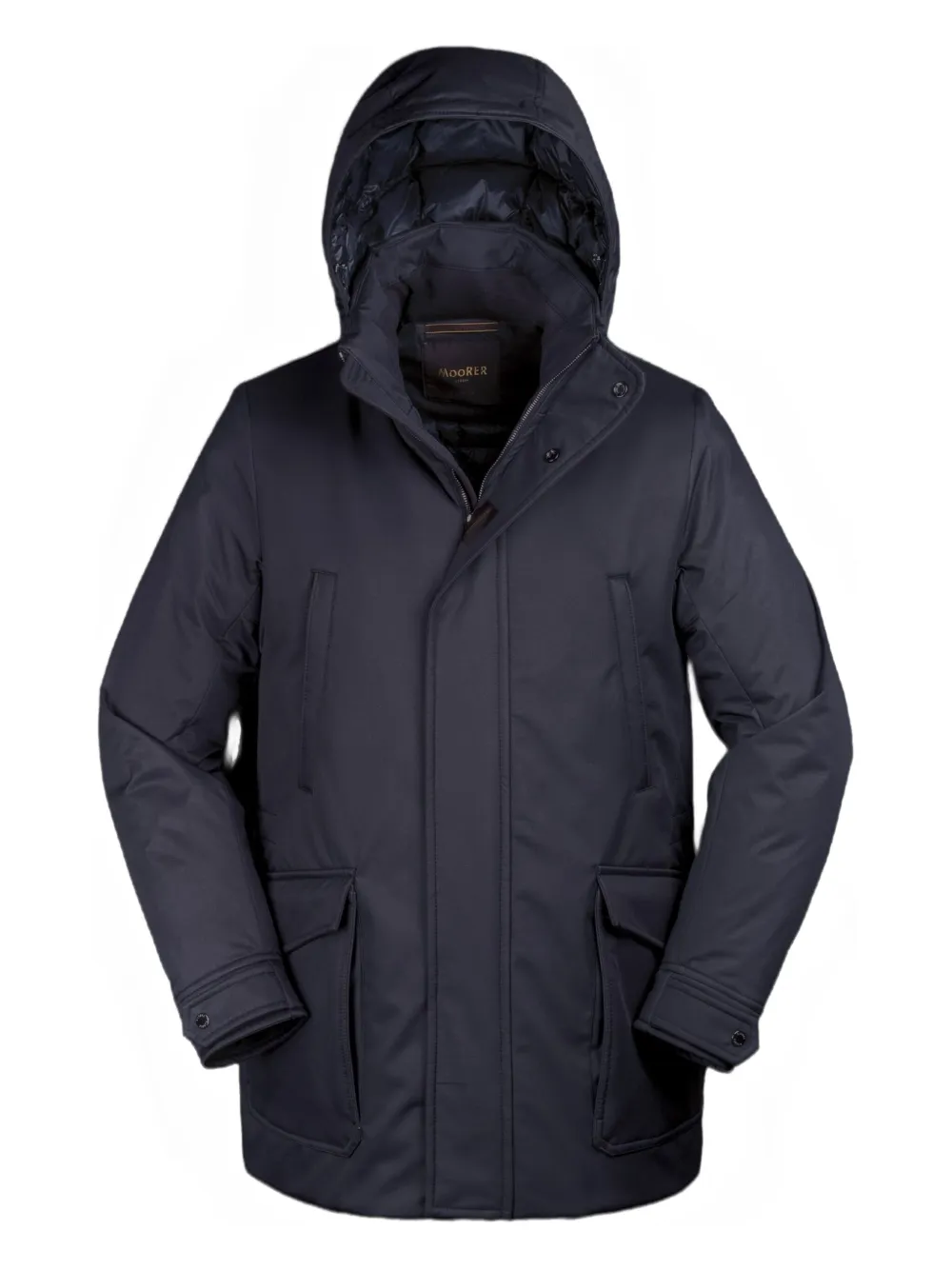 Пальто с капюшоном Orio Moorer, синий
Пальто с капюшоном Orio Moorer, синий