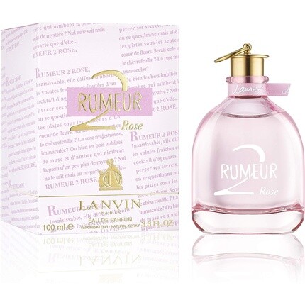 Lanvin Rumeur 2 Rose Eau De Parfum 100ml
Lanvin Rumeur 2 Rose Eau De Parfum 100ml
