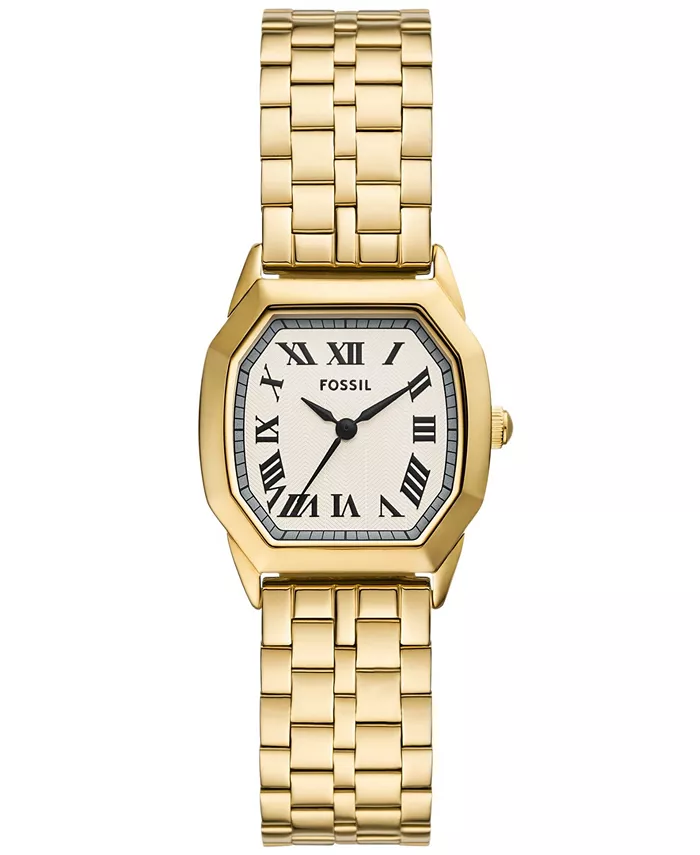 Женские часы Harlow с тремя стрелками, золотистый корпус из нержавеющей стали, 27 мм Fossil
Женские часы Harlow с тремя стрелками, золотистый корпус из нержавеющей стали, 27 мм Fossil