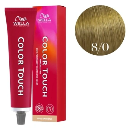 Color Touch Pure Naturals 8/0 - 60 мл Wella
Color Touch Pure Naturals 8/0 - 60 мл Wella