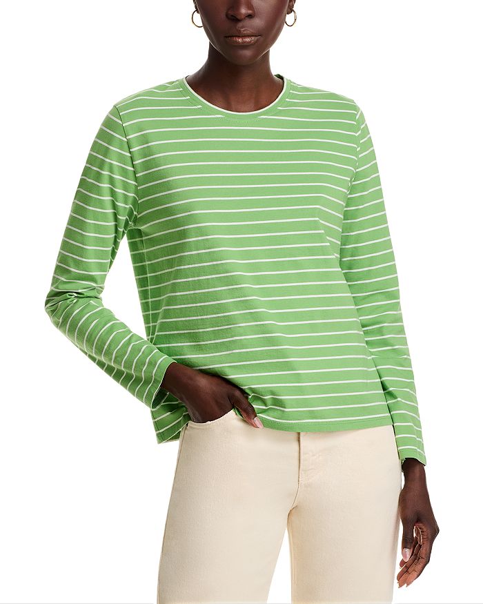 Современная футболка с длинным рукавом и круглым вырезом Kule, зеленый
Современная футболка с длинным рукавом и круглым вырезом Kule, зеленый