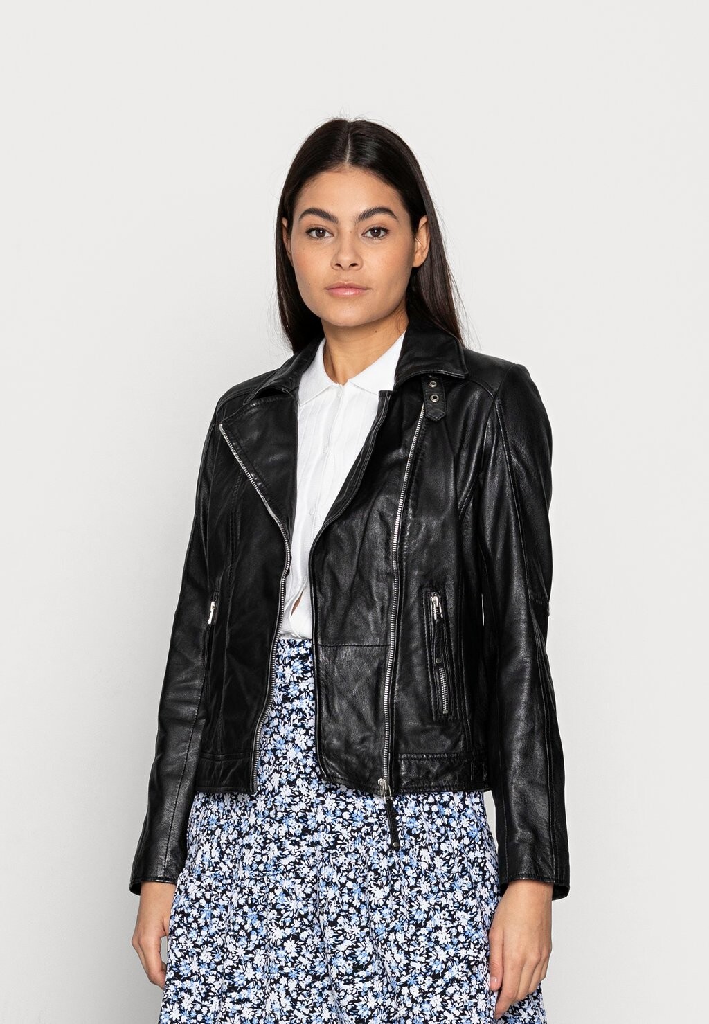 Кожаная куртка Freaky Nation АЛИЕТ, черный 
Кожаная куртка Freaky Nation АЛИЕТ, черный