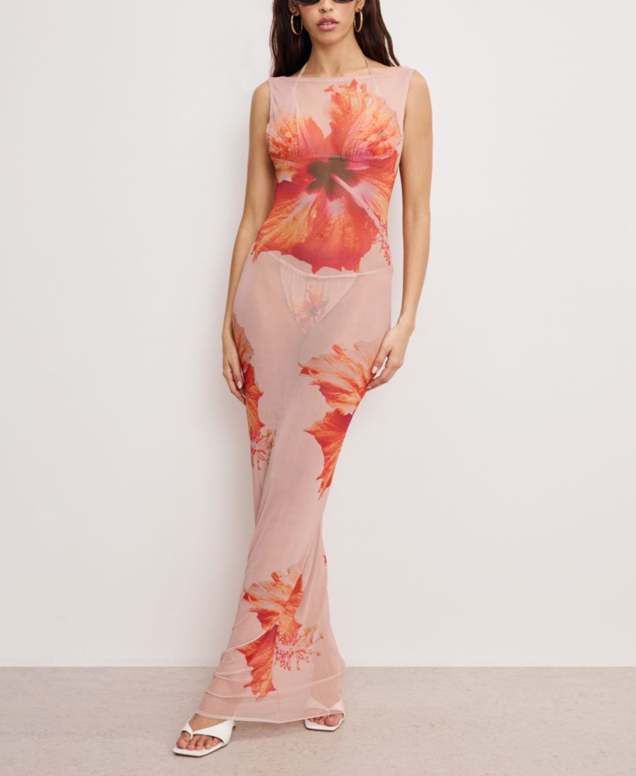 Женское длинное платье из марлевой сетки, стандартные и большие размеры Good American, Mauve Tropical Hibiscus
Женское длинное платье из марлевой сетки, стандартные и большие размеры Good American, Mauve Tropical Hibiscus