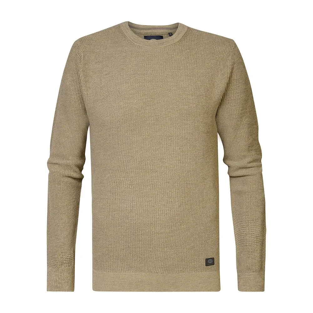 Свитер Petrol Industries M-3040-KWR225, бежевый 
Свитер Petrol Industries M-3040-KWR225, бежевый