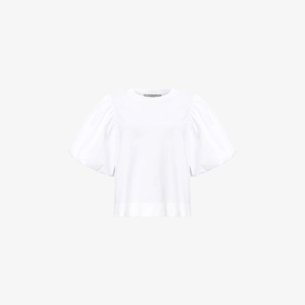 Футболка Allsaints с пышными рукавами, белый
Футболка Allsaints с пышными рукавами, белый