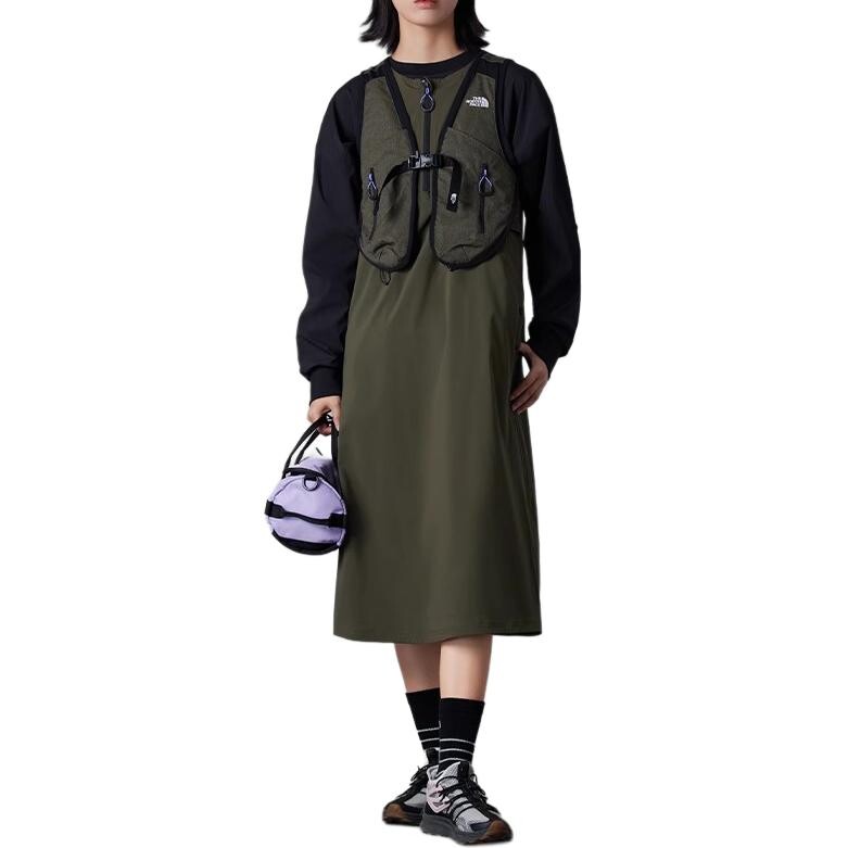 Платье без рукавов UE Series женское серо-зеленое The North Face 
Платье без рукавов UE Series женское серо-зеленое The North Face