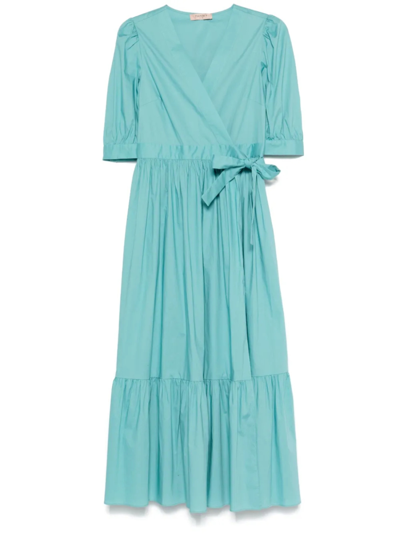 TWINSET платье миди с запахом, синий
TWINSET платье миди с запахом, синий