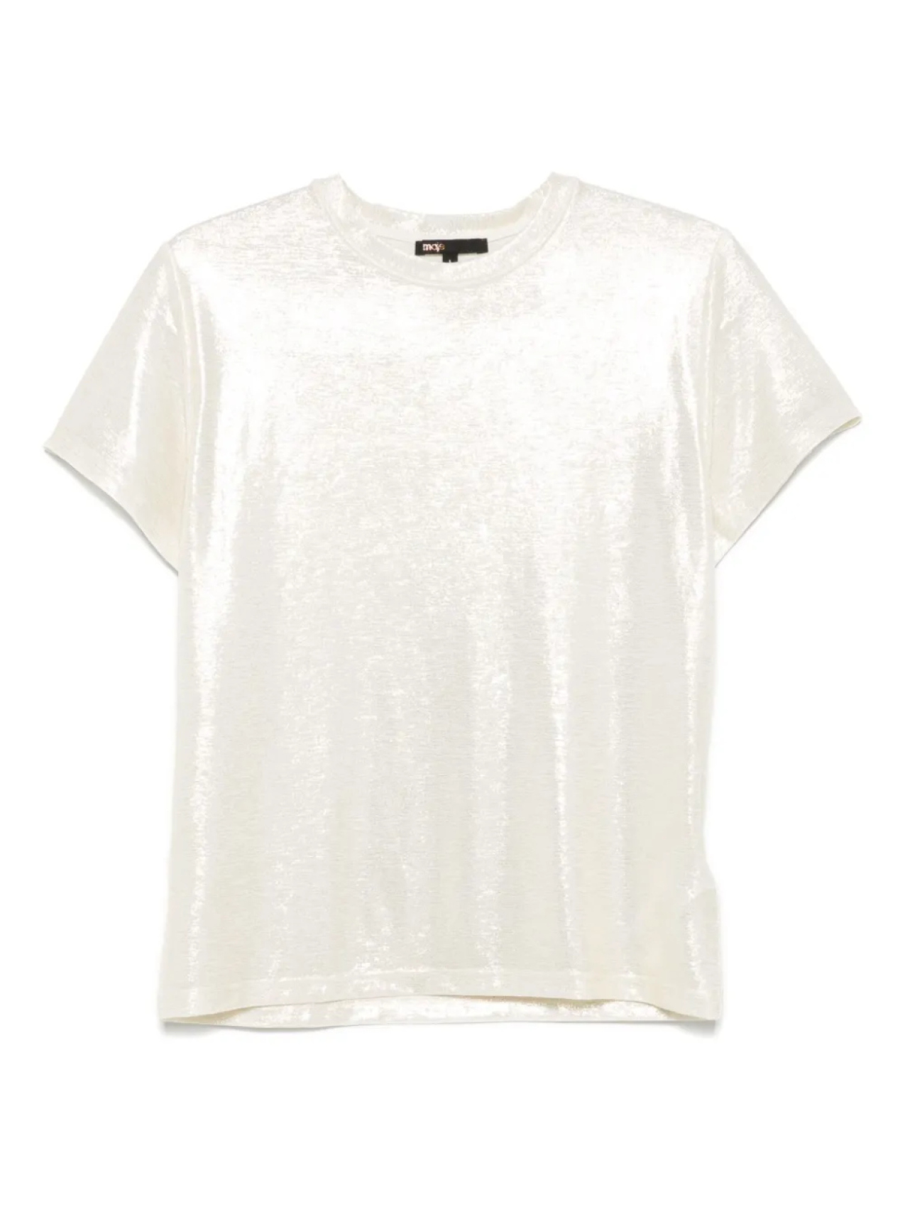 Футболка с эффектом ламе Maje, золотой
Футболка с эффектом ламе Maje, золотой