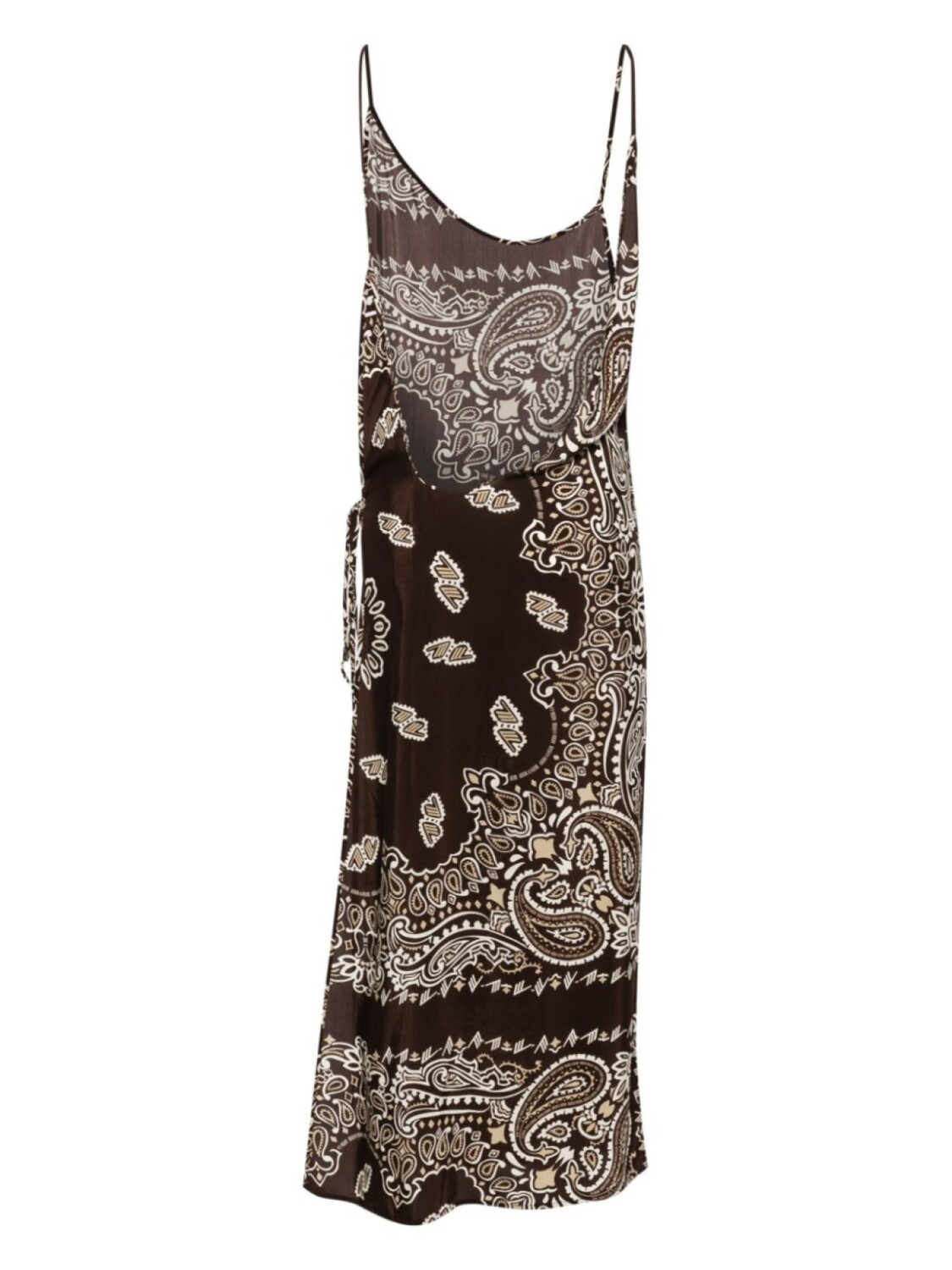 The Attico платье-миди с принтом бандана, коричневый
The Attico платье-миди с принтом бандана, коричневый