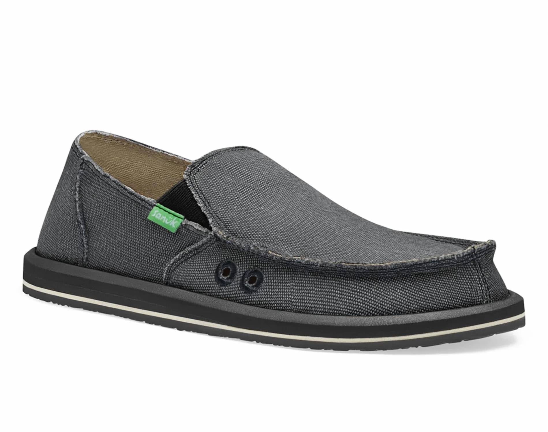 Мужские слипоны Vagabond Slip On в цвете угольный SANUK, Charcoal 
Мужские слипоны Vagabond Slip On в цвете угольный SANUK, Charcoal