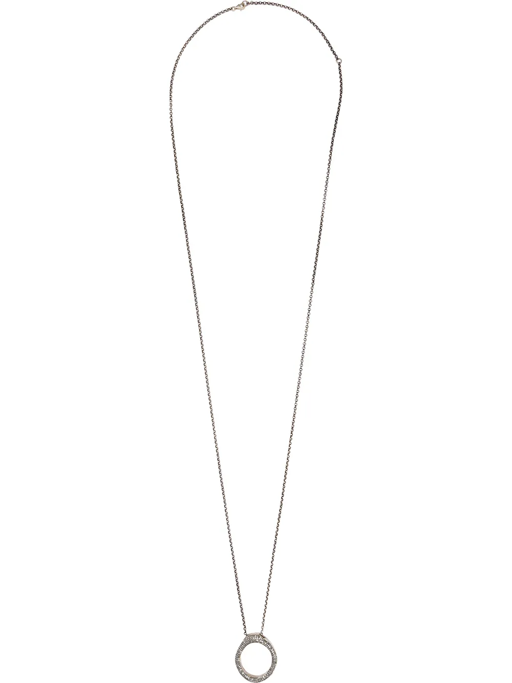 Колье с подвеской в виде кольца Rosa Maria, серый
Колье с подвеской в виде кольца Rosa Maria, серый