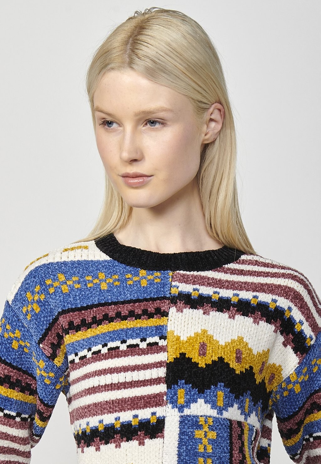 Джемпер Koroshi, мультиколор
Джемпер Koroshi, мультиколор