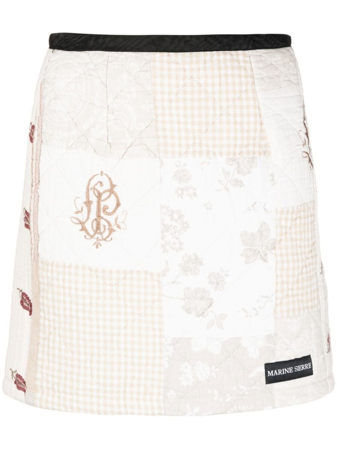 Marine Serre юбка мини, нейтральный цвет
Marine Serre юбка мини, нейтральный цвет