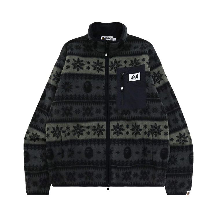 Куртка BAPE Snow Pattern Relaxed Fit Zip Fleece, Black
Куртка BAPE Snow Pattern Relaxed Fit Zip Fleece, Black