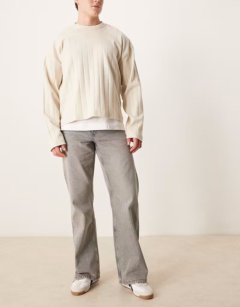 Джинсы-клеш ASOS DESIGN в винтажном сером цвете
Джинсы-клеш ASOS DESIGN в винтажном сером цвете