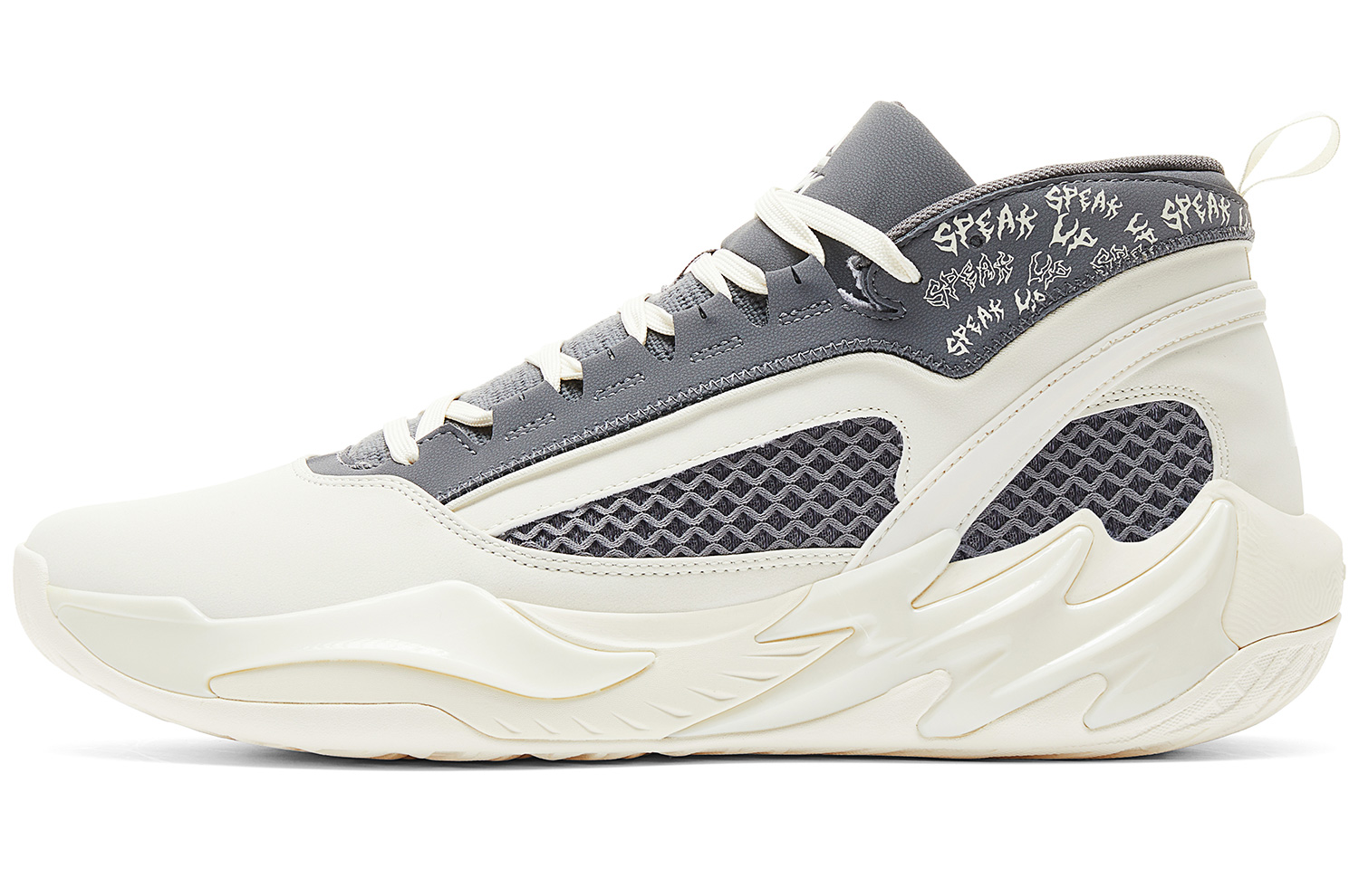 Амортизирующие устойчивые к истиранию дышащие нескользящие высокие баскетбольные кроссовки мужские PEAK, белый цвет канвас/серый
Амортизирующие устойчивые к истиранию дышащие нескользящие высокие баскетбольные кроссовки мужские PEAK, белый цвет канвас/серый