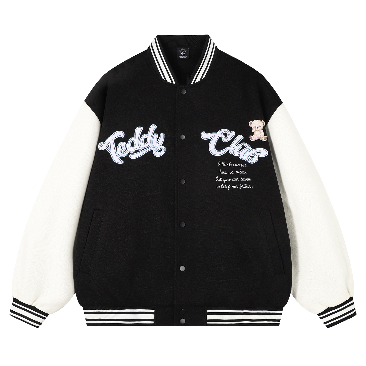 Куртка бейсбольная TeddyClub серии Unisex из коллекции Teddy Bear, Jasper, Черный, Куртка бейсбольная TeddyClub серии Unisex из коллекции Teddy Bear, Jasper
Куртка бейсбольная TeddyClub серии Unisex из коллекции Teddy Bear, Jasper, Черный, Куртка бейсбольная TeddyClub серии Unisex из коллекции Teddy Bear, Jasper