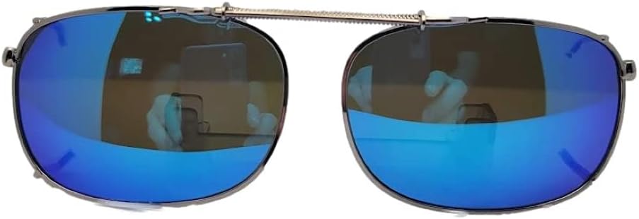 Прямоугольные поляризованные солнцезащитные очки-клипсы для мужчин и женщин, крепятся к оправе очков – накладные солнцезащитные очки для очков Sunglass Rage, Pewter Frame Blue Mirror Gray Lens
Прямоугольные поляризованные солнцезащитные очки-клипсы для мужчин и женщин, крепятся к оправе очков – накладные солнцезащитные очки для очков Sunglass Rage, Pewter Frame Blue Mirror Gray Lens