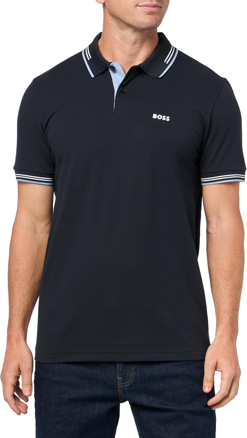 BOSS Мужская Поло Paul Modern Essential, Dark Sky
BOSS Мужская Поло Paul Modern Essential, Dark Sky