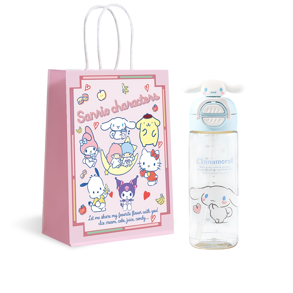 Пластиковые стаканы для воды 520ml Sanrio, Cinnamoroll 520Ml
Пластиковые стаканы для воды 520ml Sanrio, Cinnamoroll 520Ml